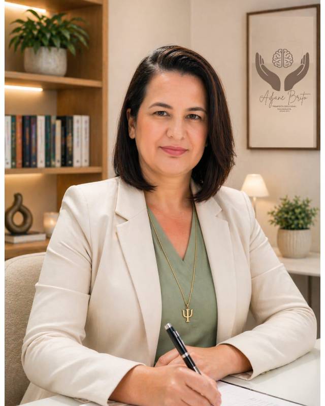 Foto de Adjane De Brito Silva, Psicanalista online na Unolife