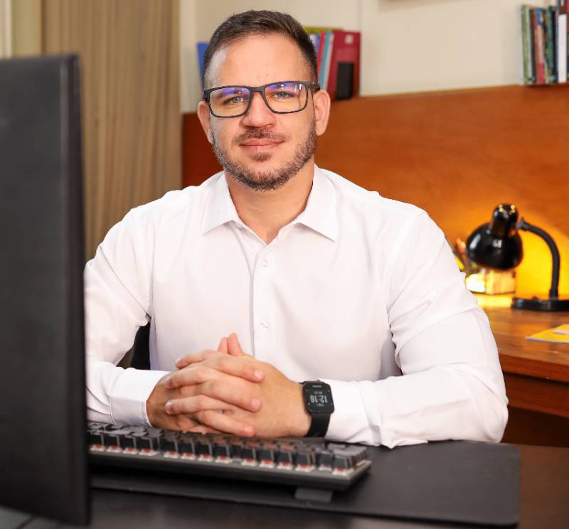 Foto de Tomás Franco de Carvalho, Psicólogo online na Unolife