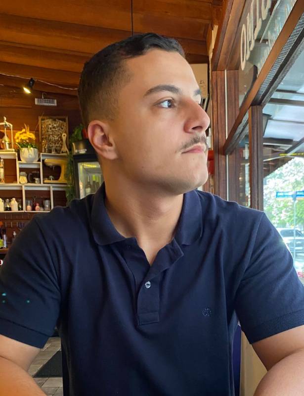 Foto de Diego Lara Martins, Nutricionista online na Unolife