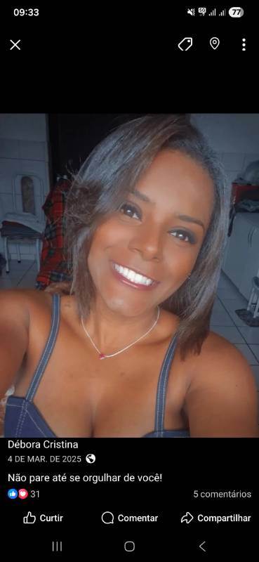 Foto de Débora Cristina da Silva Santos, Nutricionista online na Unolife