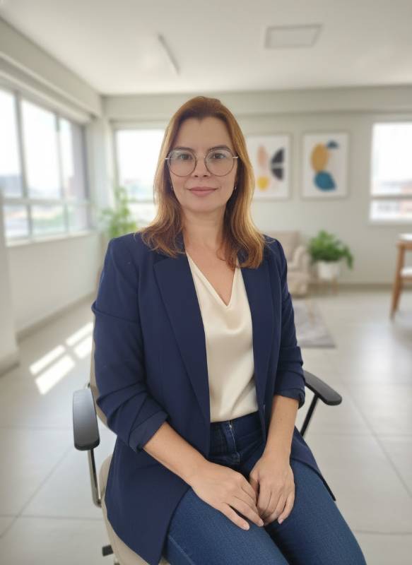 Foto de Jucilene Roma , Psicanalista online na Unolife