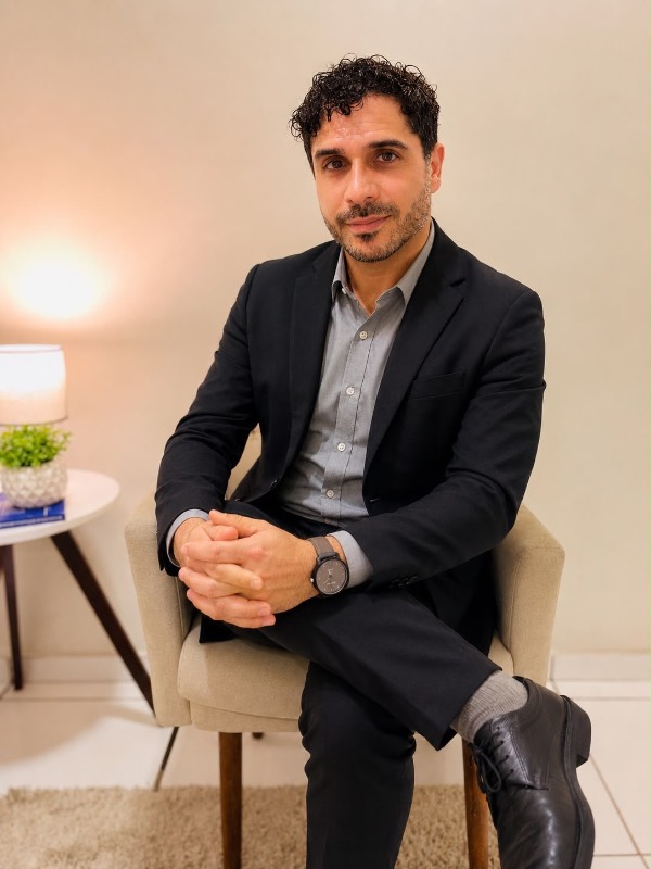 Foto de Marcos Vinicius Moura Alemplanque, Psicólogo online na Unolife