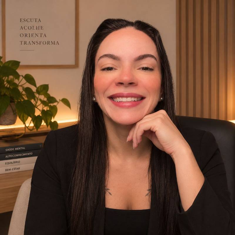 Foto de Larissa Maia de Sousa Nava, Terapeuta online na Unolife