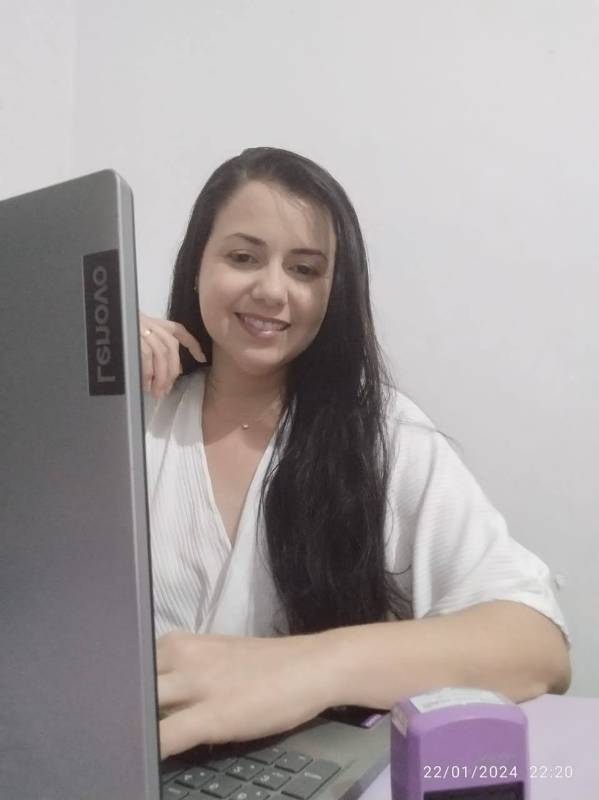 Foto de Thamiane Verçosa Moreira, Nutricionista online na Unolife